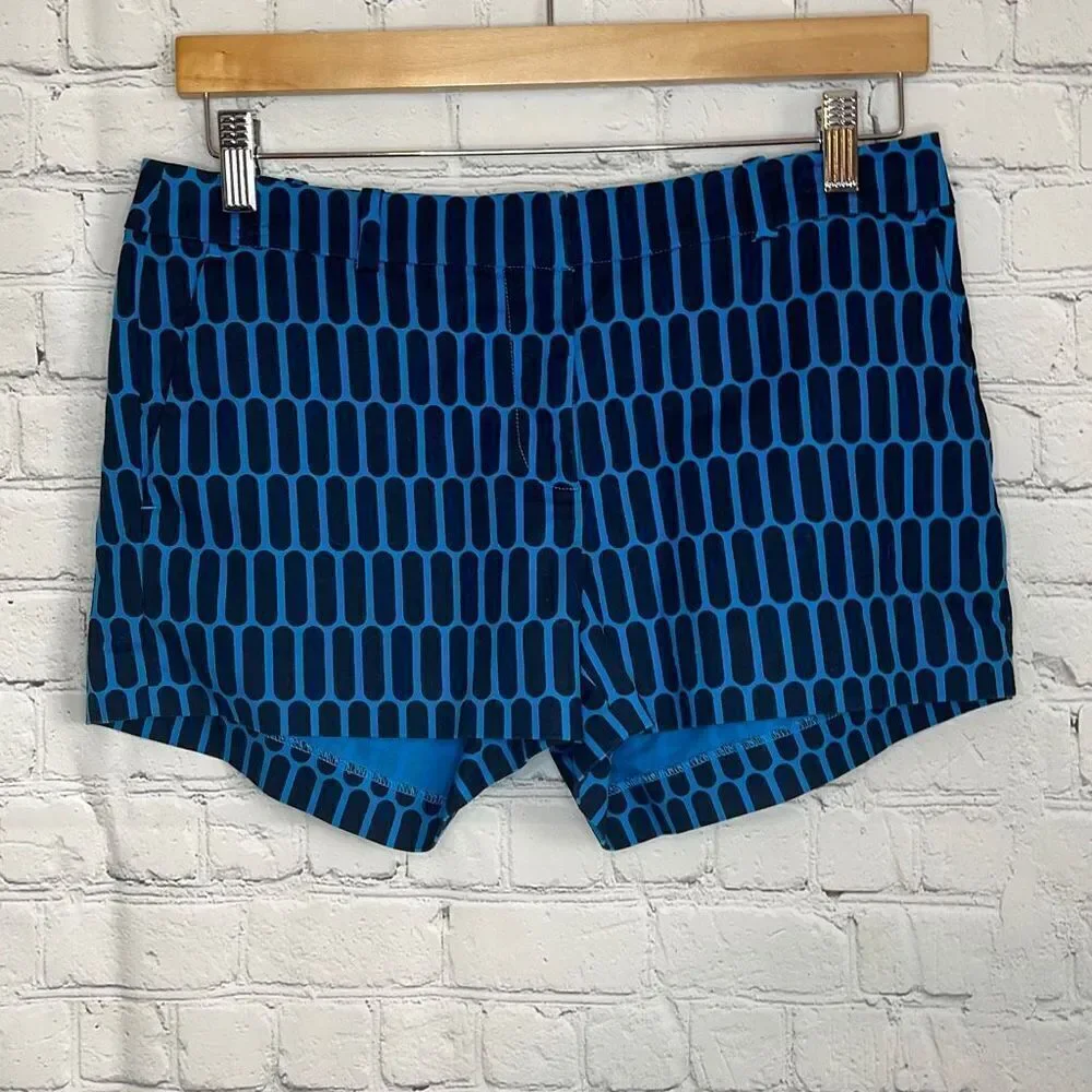 Michael Kors‎ Women’s Navy Blue Teal Mini Shorts size 6